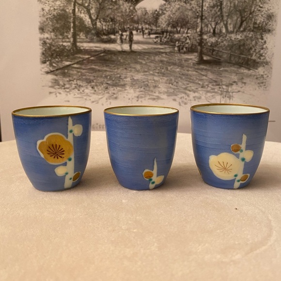 Vintage Set of Japanese Sake Cups
